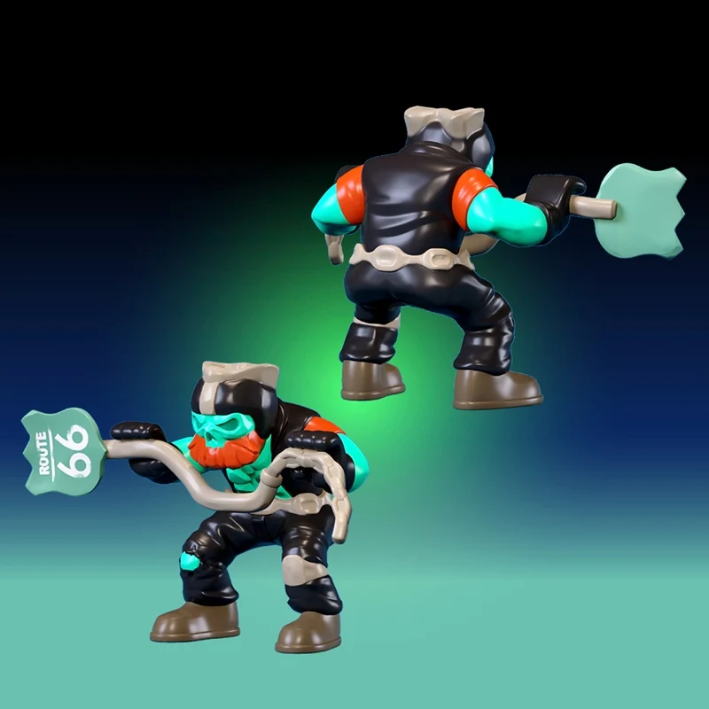 (Figure) ROVER ROBIN Overtakes Skull Rider Complete Figure - Image 4